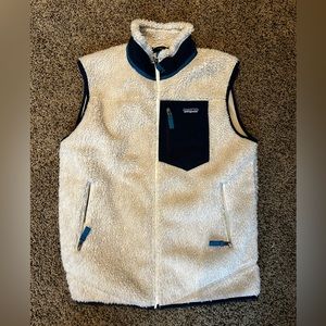 Men’s Large Retro X Patagonia vest Blue/Navy
